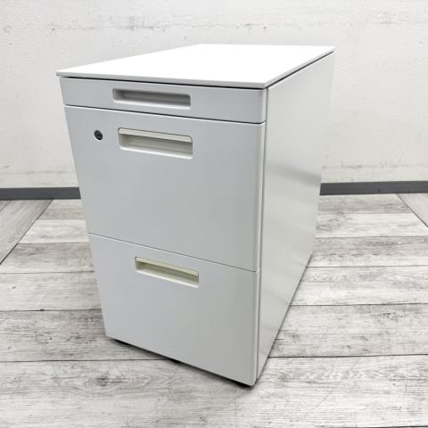 【中古】GTワゴン SD-GTZ46T3SAW コクヨ（KOKUYO） ワゴン3段