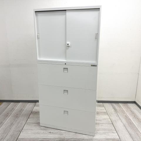 【中古】レクトライン 4B411Y ZA75/4BG3ZC ZA75 オカムラ（okamura） ハイキャビネット／その他
