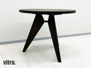 vitra/ヴィトラ　GURIDON / ゲリドン　ジャン・プルーヴェ ダークオーク　ラウンドテーブル φ900