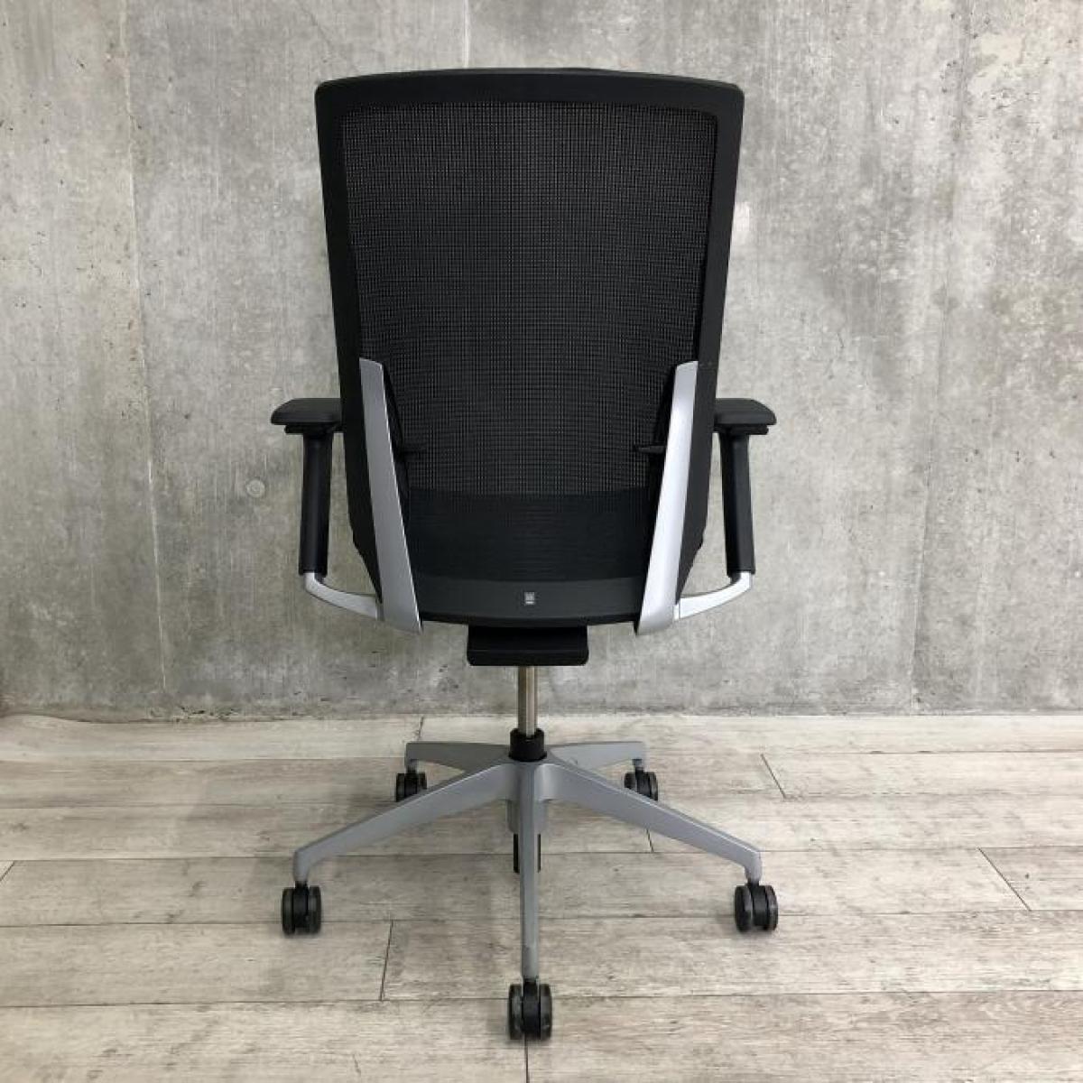 中古】ヴェントチェア イトーキ/ITOKI 肘付ハイバックチェア 618905