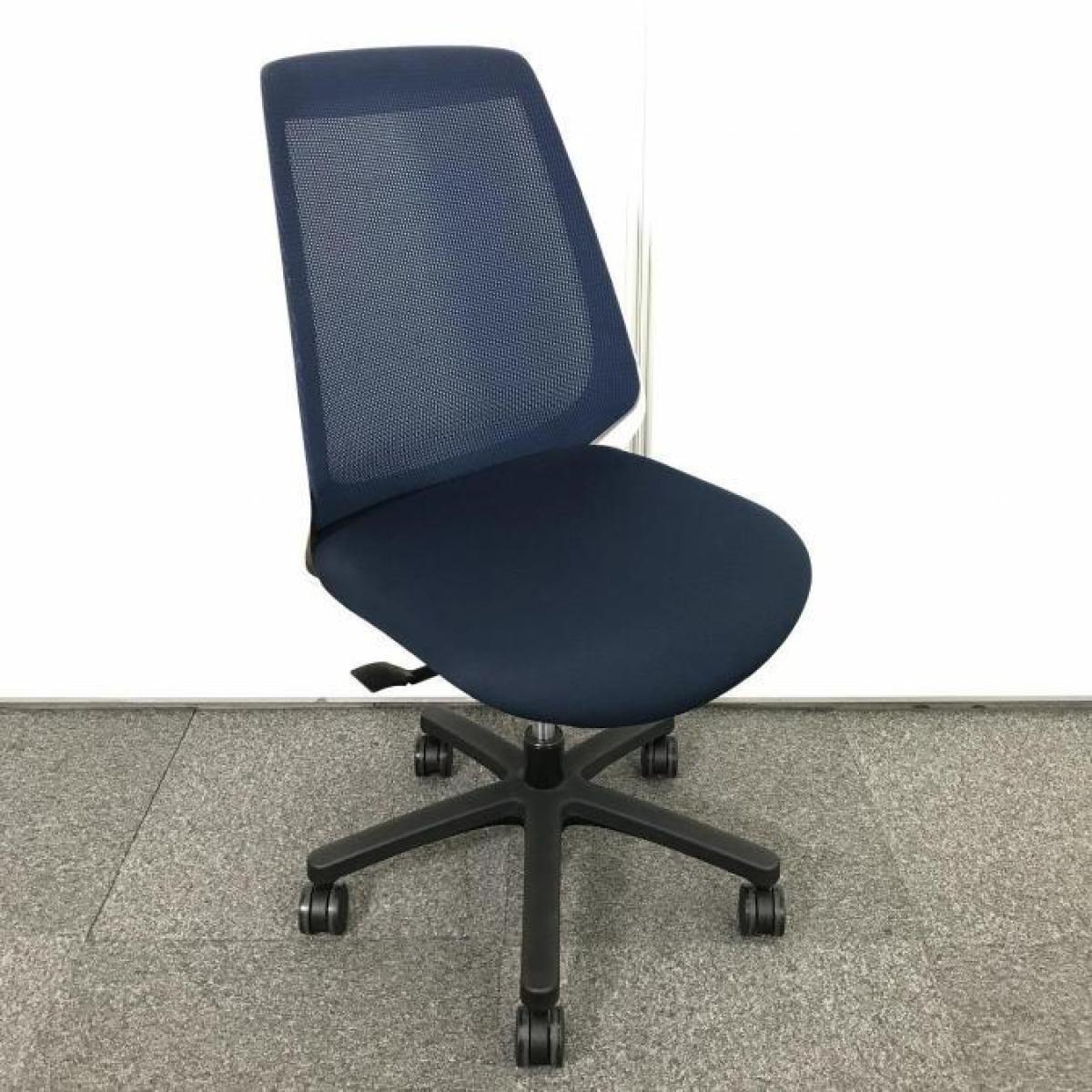 中古】ノナ KZ-330PV-W9B2 イトーキ/ITOKI 肘無ハイバックチェア