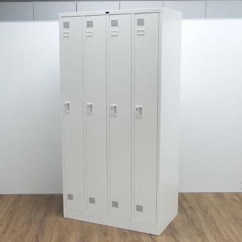 【中古】システム  ウチダ（UCHIDA) 4人用更衣ロッカー