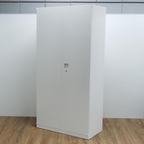 【中古】レクトライン  オカムラ（okamura） ハイキャビネット／両開き