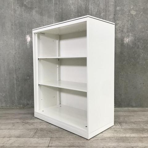【中古】レクトライン  オカムラ（okamura） ローキャビネット／オープン