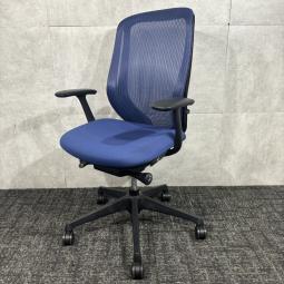 【個】【中古】C645XR FMP3 オカムラ人気の「シルフィ」肘付ハイバックチェア!ブルーカラーで爽やかな印象のおすすめオフィスチェアです!/福岡で中古オフィス家具、オフィスチェアをお探しならオフィスバスターズ福岡博多店へお気軽にお問い合わせください! #オフィスチェア #肘付ハイバック #中古オカムラ #シルフィ