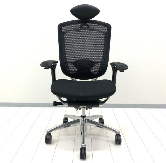 【中古】コンテッサチェア CM52AB-FBF1 オカムラ（okamura） 肘付ハイバックチェア
