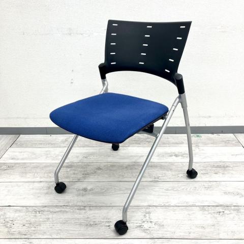 【中古】マノスチェア KLC-310GE-T1N7 イトーキ（ITOKI） ネスティングチェア