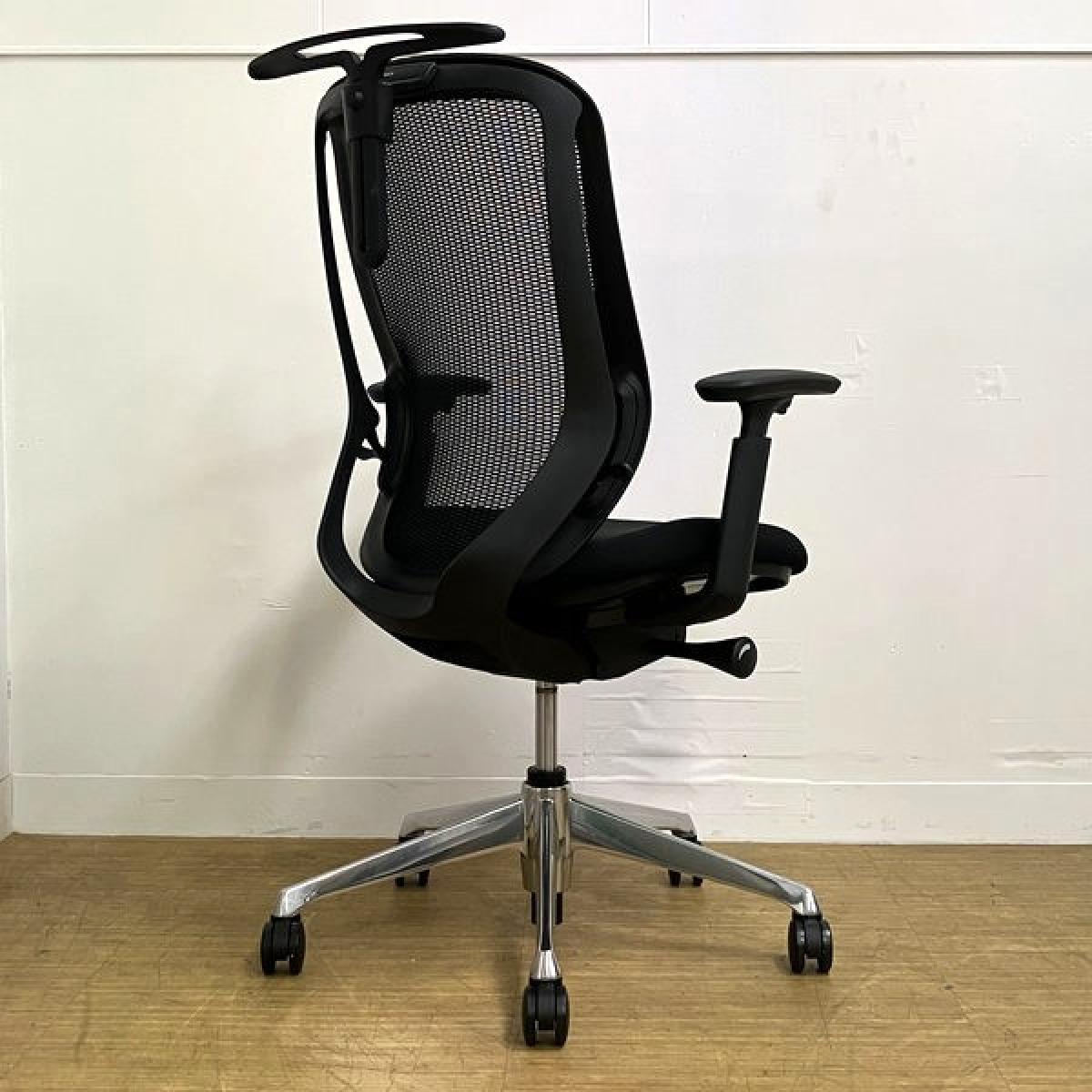 中古】シルフィーメッシュ C686BR FMP1 オカムラ/okamura 肘付