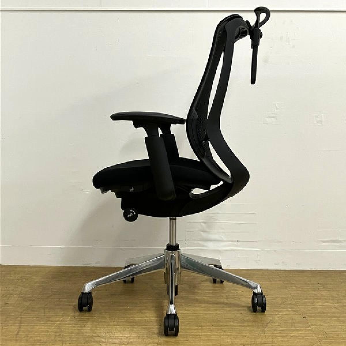 中古】シルフィーメッシュ C686BR FMP1 オカムラ/okamura 肘付