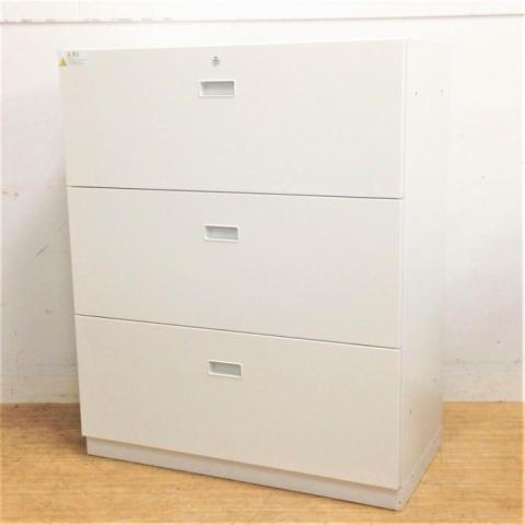 【中古】シンライン HTM-109ASS1-W9 イトーキ（ITOKI） ローキャビネット／ラテラル