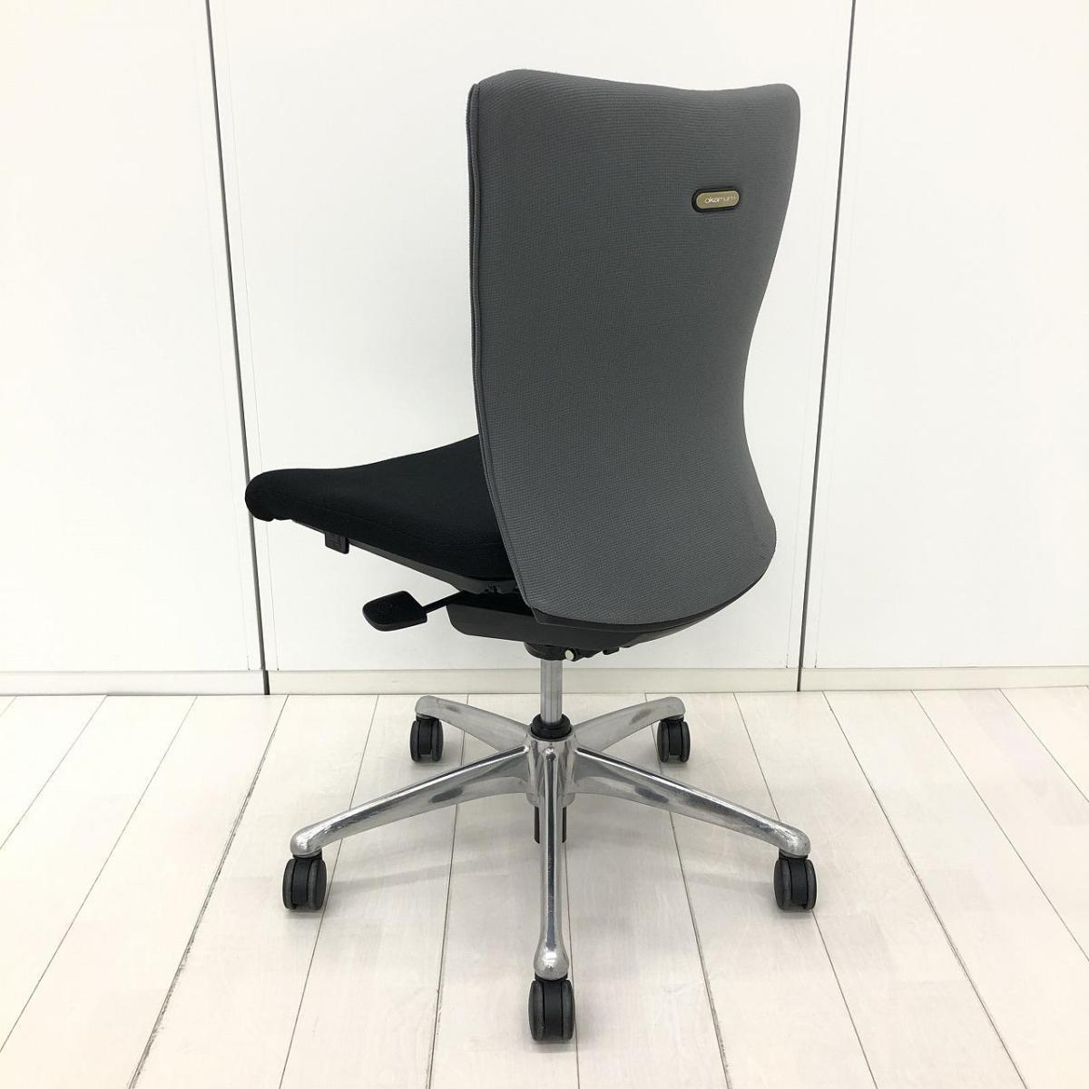 中古】フィーゴチェア CJ43ZR FAR2 オカムラ/okamura 肘無ミドルバック