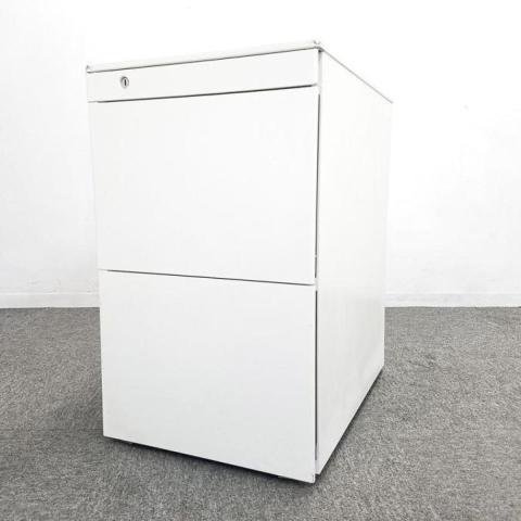 【中古】プロユニット  オカムラ（okamura） ワゴン3段