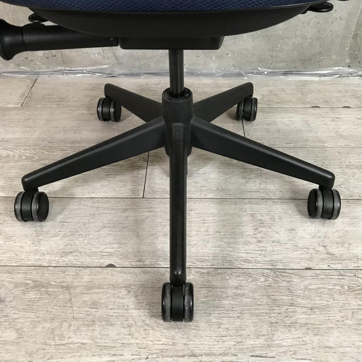 中古】リープV2 Steelcase/スチールケース 肘付ハイバックチェア