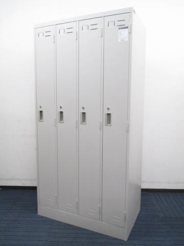 【中古】LKロッカー LK-4F1C コクヨ（KOKUYO） 4人用更衣ロッカー