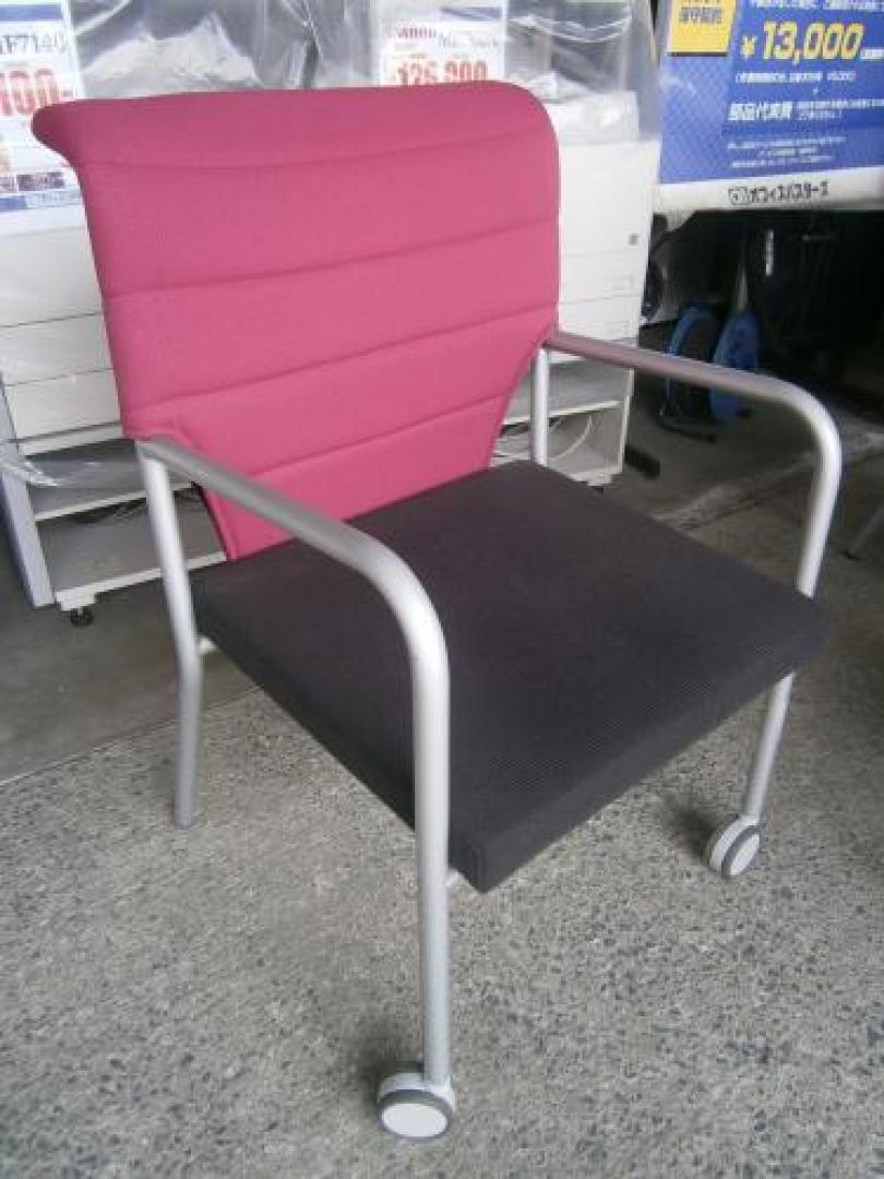 【ミーティングチェア】肘付です。【会議チェア】
                                    中古
            