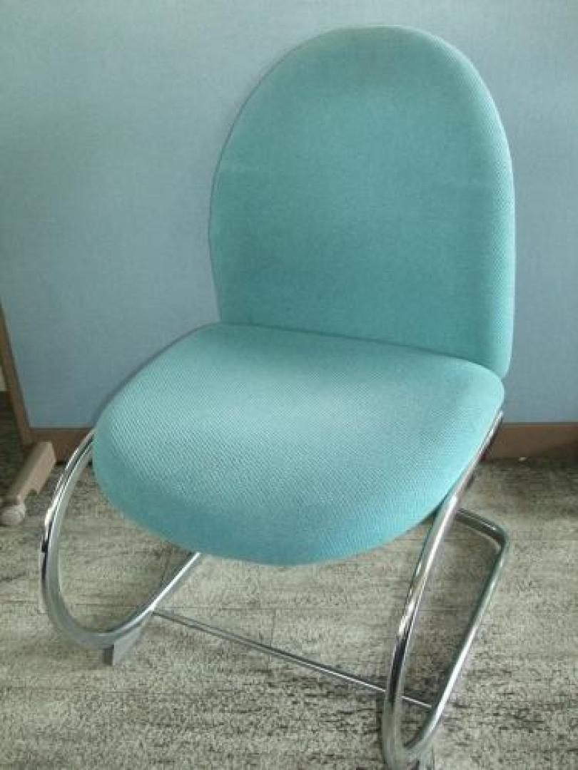 ☆★　内田洋行　ミーティングチェア　グリーン　1脚　☆★【会議チェア】
                                    中古
            