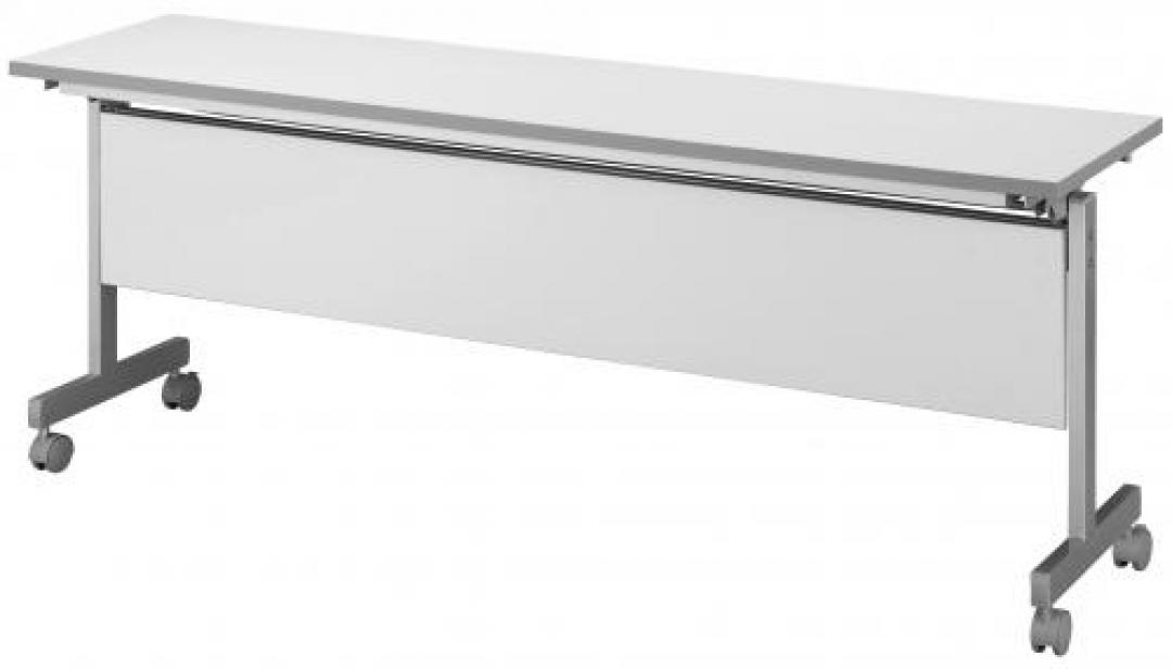 ☆★　新品　サイドスタックテーブル　幕板付　Ｗ1800　Ｄ450　ホワイト　☆★
                                    新品
            