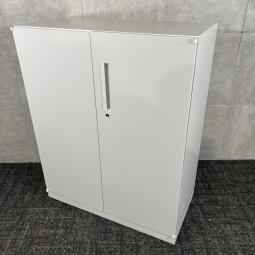 【中古・美品】5-820-5202 N3 ウチダ「ハイパーストレージ HS」両開き書庫！ホワイトカラーでオフィスに合わせやすい、使いやすいローキャビネットです！/福岡で中古オフィス家具、オフィス収納をお探しならオフィスバスターズ福岡博多店へお気軽にお問い合わせください！　#両開き書庫　#オフィス収納　#中古ウチダ　#ハイパーストレージ　#ローキャビネット