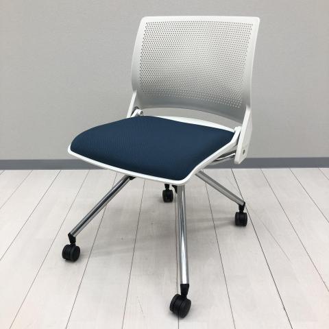【中古】クリール 9317SB F008 オカムラ（okamura） ミーティングチェア