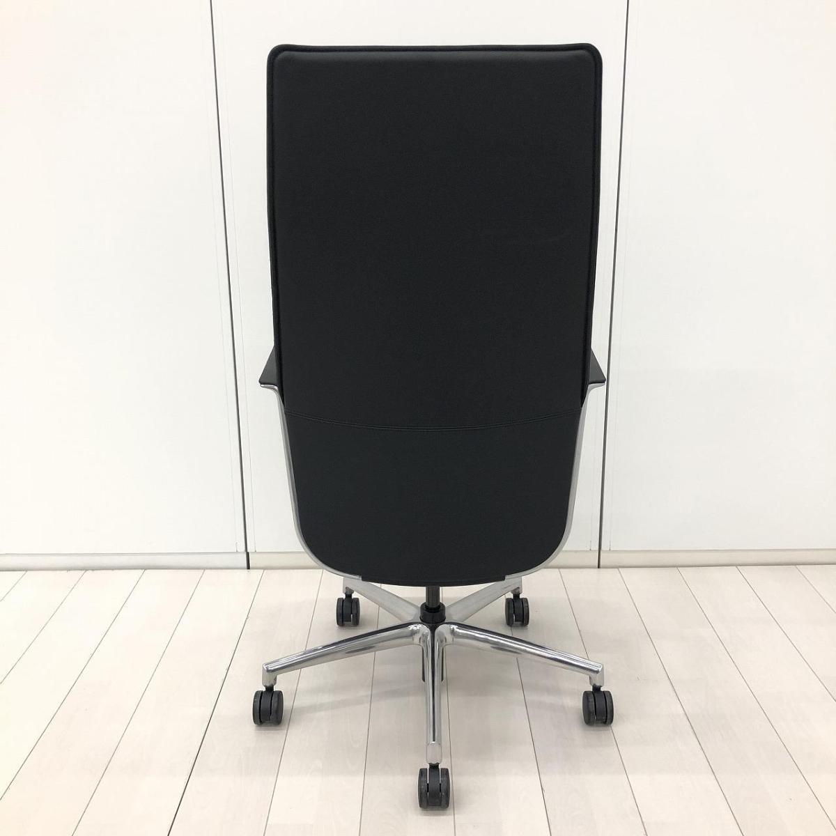 中古】フィルメ L434FE P794 オカムラ/okamura 肘付ハイバックチェア