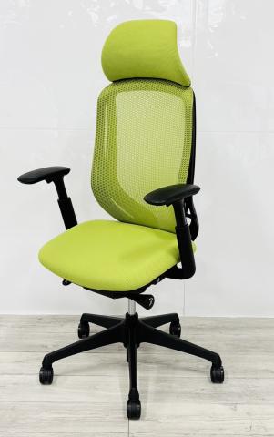 【中古】シルフィーメッシュ  オカムラ（okamura） 肘付ハイバックチェア