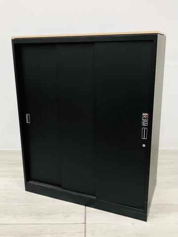 【中古】シンライン 4B453Y ZK25 イトーキ（ITOKI） ローキャビネット／引き違い