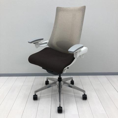 【中古】アクト メッシュ アルミ SOG457 JEZWH2F6Z イトーキ（ITOKI） 肘付ハイバックチェア