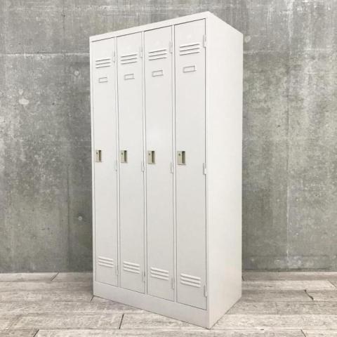 【中古】J型  イトーキ（ITOKI） 4人用更衣ロッカー