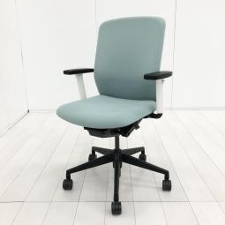 【在庫入替セール品！】リアルシンクロリクライニング搭載で快適な座り心地！ミドルクラスの定番チェアが入荷！
■内田洋行/クレネチェア(KRENE)/アクアブルー