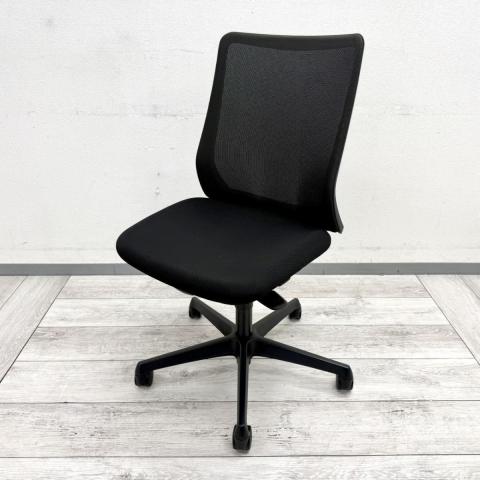 【中古】フルーエントチェア CB81ZR FKA1 オカムラ（okamura） 肘無ローバックチェア
