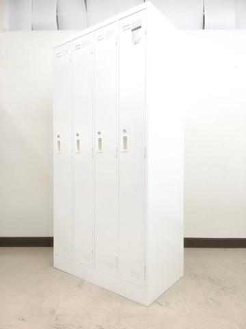 【中古】LKロッカー LK-N4SAWC コクヨ（KOKUYO） 4人用更衣ロッカー