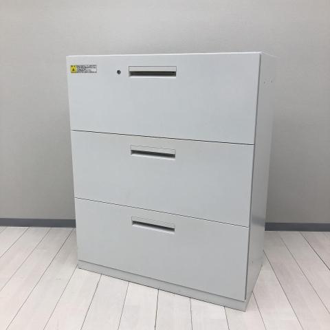 【中古】HSシリーズ 5-825-7052 N2 ウチダ（UCHIDA) ローキャビネット／ラテラル