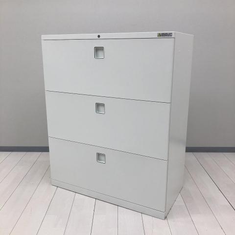 【中古】レクトライン 4BG3ZC ZA75 オカムラ（okamura） ローキャビネット／ラテラル