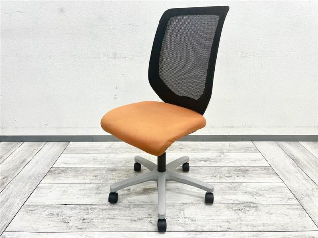 【中古】コルト KT-230JD-W9D3T1 イトーキ（ITOKI） 肘無ハイバックチェア