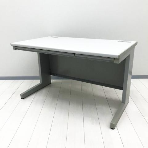 【基本を押さえたシンプルで使いやすい平机！定番の幅1200㎜タイプ！】■内田洋行(UCHIDA)製　FEED-N(フィードエヌ)シリーズ　平机　引き出し付き　1200×D700×H700㎜　■グレー/620757 オフィスバスターズ　水戸サテライト　大子町　北茨城市　高萩市　日立市　常陸太田市　常陸大宮市　那珂市　東海村　ひたちなか市　城里町 水戸市　笠間市　茨城町　大洗町　小美玉市