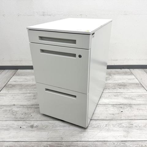 【中古】CZR CZR-046MPCB-W9 イトーキ（ITOKI） ワゴン3段
