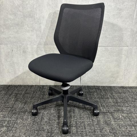 【中古】CG-M メッシュ CG11ZR FZK1 オカムラ（okamura） 肘無ローバックチェア
