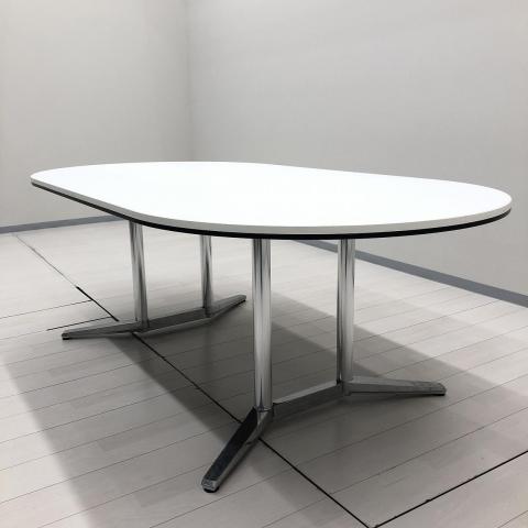 【中古】ラティオⅡ 4L2B7Q MR77 オカムラ（okamura） ミーティングテーブル（会議机）