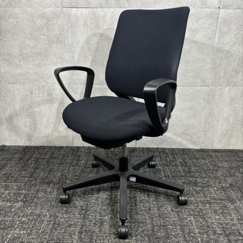 【中古】ミトラ2 C04F-BW-1 コクヨ（KOKUYO） 肘付ハイバックチェア