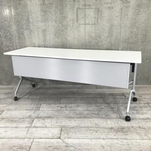 【中古】リーフライン KTT-1201PAWNN コクヨ（KOKUYO） スタックテーブル(長机/折りたたみ/会議用)