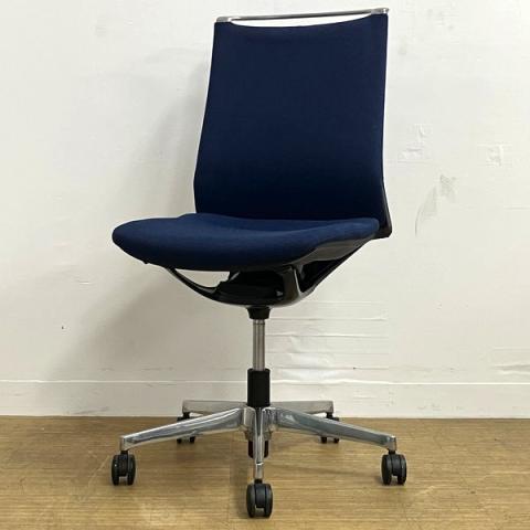 【中古】モード CA15BS FWM4 オカムラ（okamura） 肘無ミドルバックチェア
