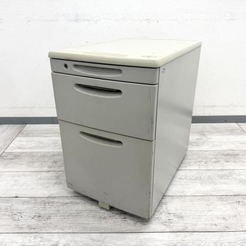 【中古】SD DS33AJ Z421 オカムラ（okamura） ワゴン3段