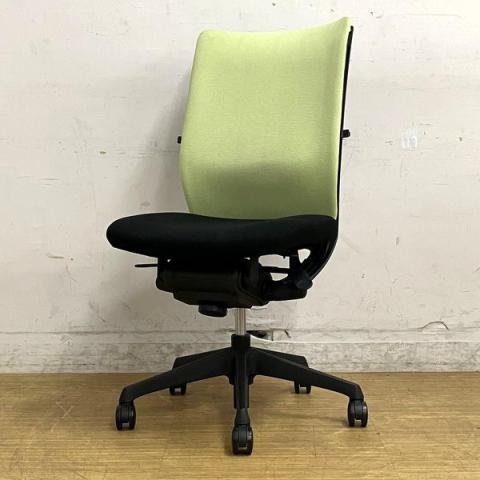 【中古】ヴィスコンテチェア CWF4ZA 0989 オカムラ（okamura） 肘無ハイバックチェア