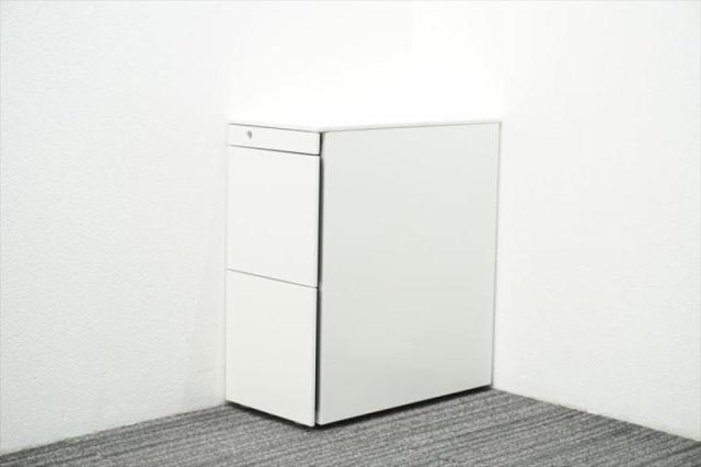 【中古】プロユニット  オカムラ（okamura） ワゴン3段