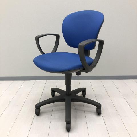 【中古】レグノチェア CRS-G208F4HS69N コクヨ（KOKUYO） 肘付ローバックチェア