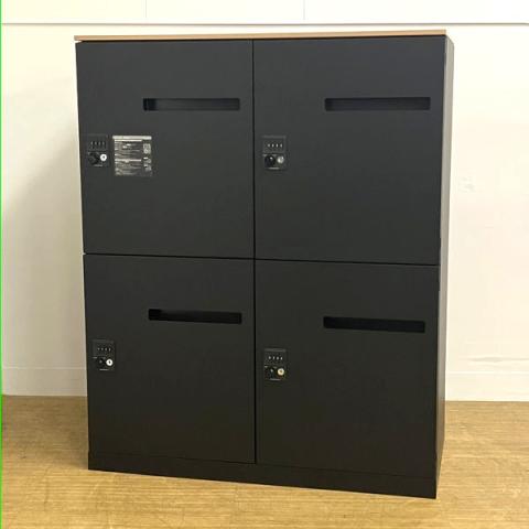 【中古】ピクスライン 4Z6HRY ZK25 オカムラ（okamura） 4人用パーソナルロッカー