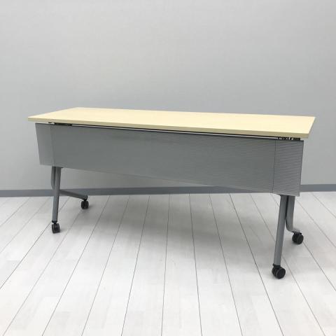 【中古】ネスティア 81841A 0027 オカムラ（okamura） スタックテーブル(長机/折りたたみ/会議用)