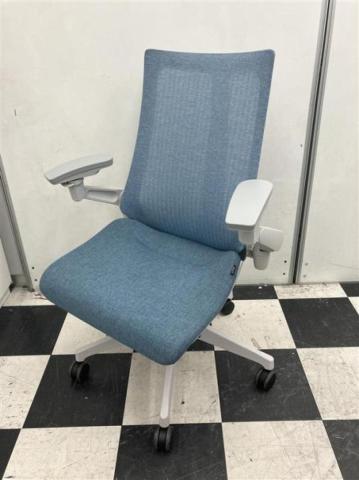 【中古】アクト メッシュ 樹脂 KG-477JE1GNB4 イトーキ（ITOKI） 肘付ハイバックチェア