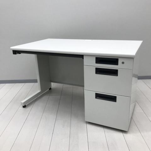 【中古】フラットライン SP-T127　WH プラス（PLUS） 片袖机