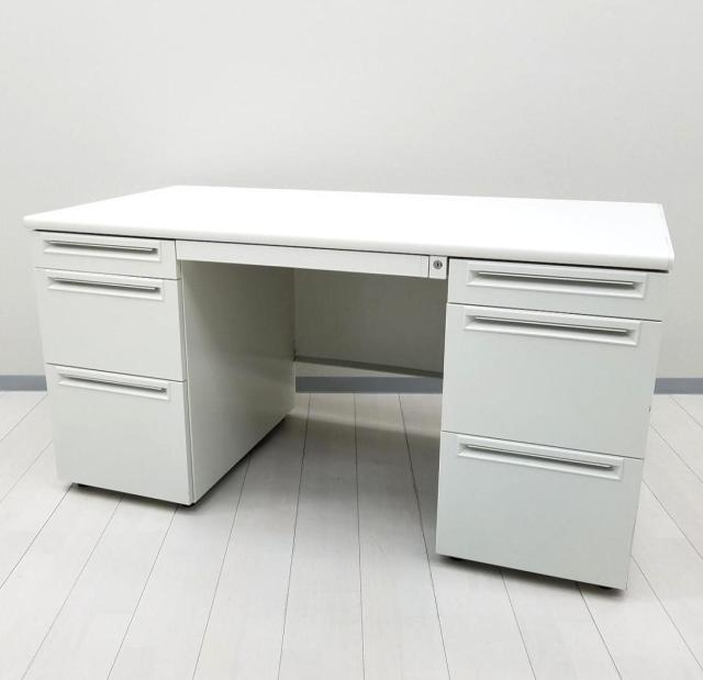 【中古】US-1 US-NC047A W4 プラス（PLUS） 両袖机